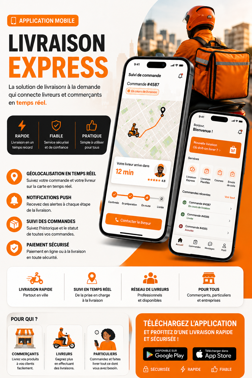 Application Mobile - Livraison Express
